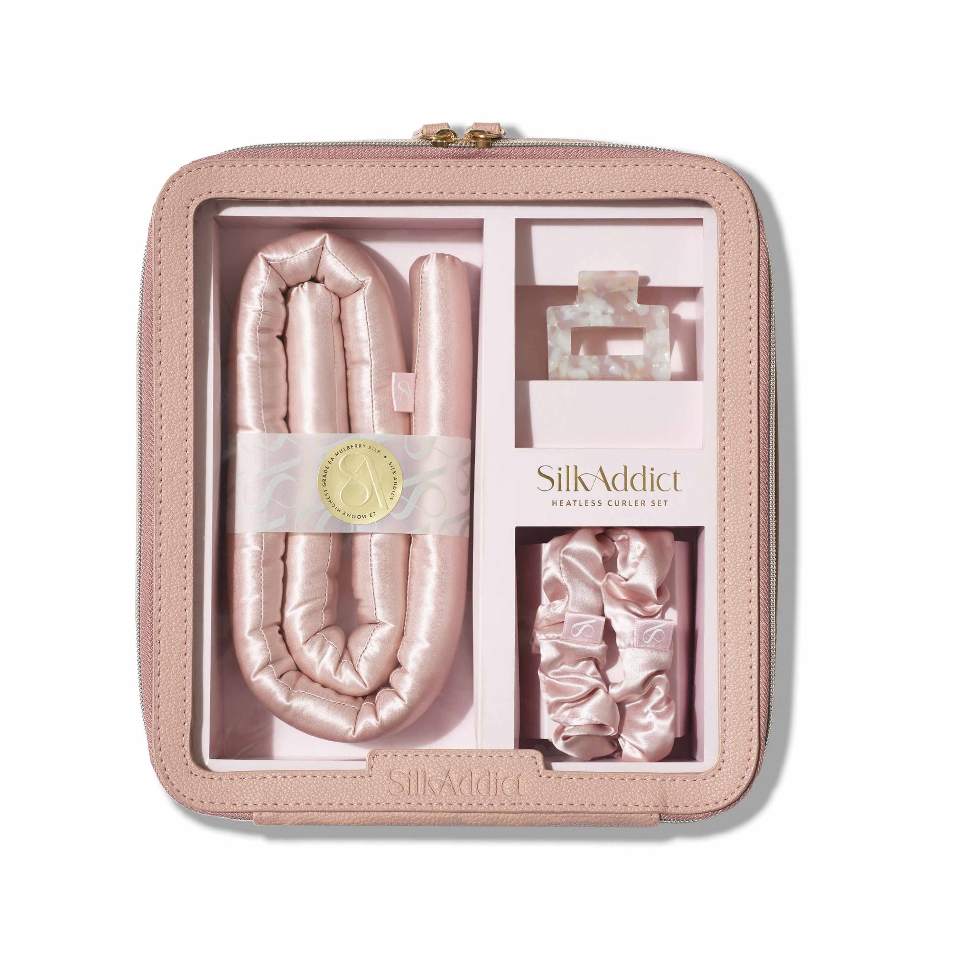 Pale Heatless Curler Set